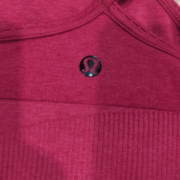 Lululemon Ebb To Street Bra Heathered Bumble Berry - Picture 10 of 11